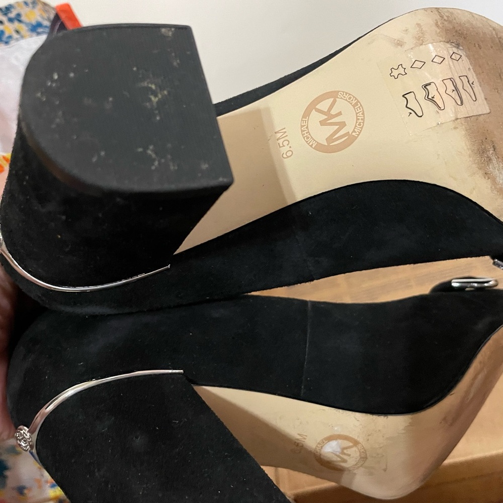 MK black clogs for women size 6.5